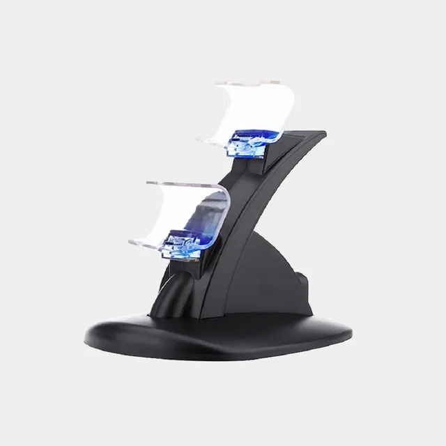 Cargador Doble Mando P4 Compatible Dual Shock 4 Charger 
