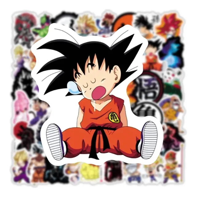 Stickers Calcomanias Pegatinas Dragon Ball Z Super Gt X50