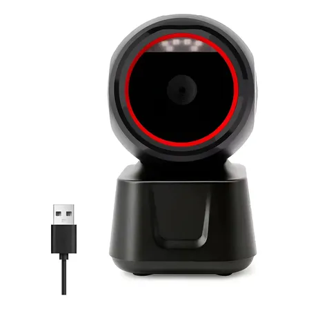 Lector Escaner De Códigos Qr 2d/1d Negro