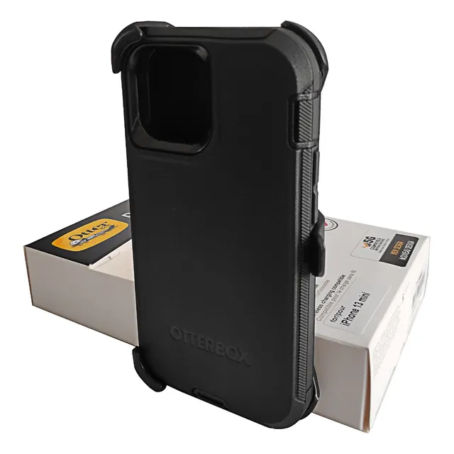 Funda Para iPhone 13mini/pro/pro Max Defender Otter Box Clip