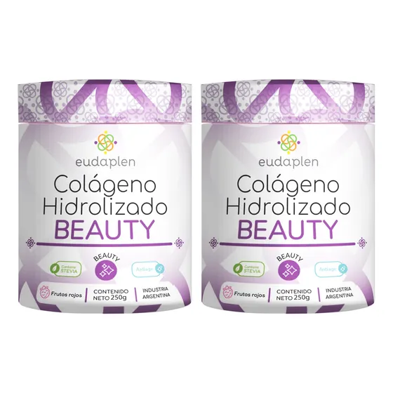 Eudaplen X2 Colágeno Hidrolizado Beauty Suplemento 250g 3c
