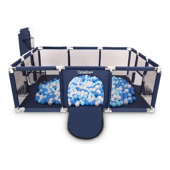 Corral Seguridad Bebes Con Aro De Basket 180cm Sin Pelotas
