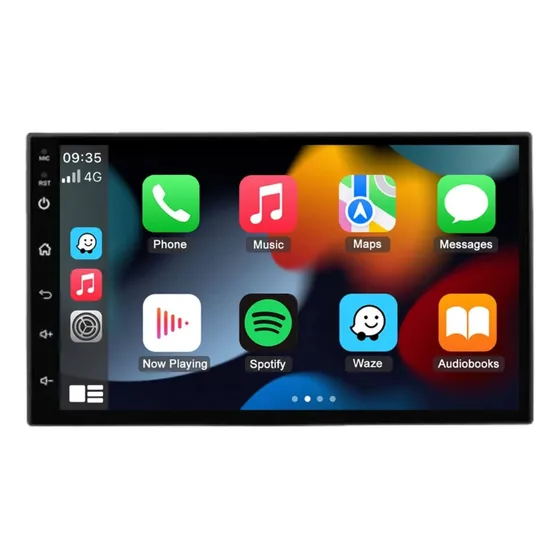 Radio Android 15 Multimedia 7 Qled 6gb Ram 128gb Rom Cam Hd