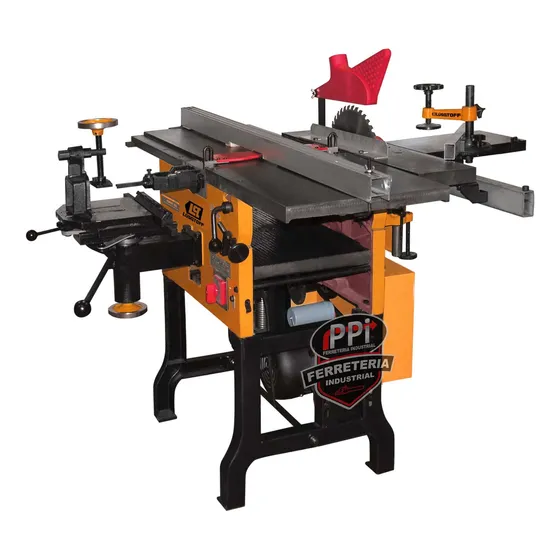 Maquina Combinada Para Carpinteria 6 Funciones Lusqtoff 