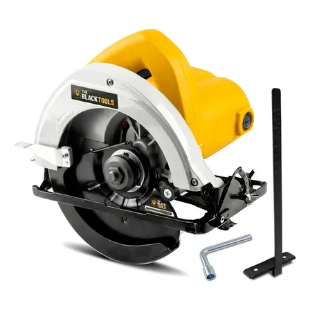 Serra Circular Profissional 220v 1100w Disco 185mm Tbnt02 Amarelo 220v