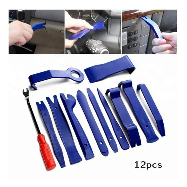 Herramienta Removedor 12 Pcs Clips Ganchos Grapas Tapiceria