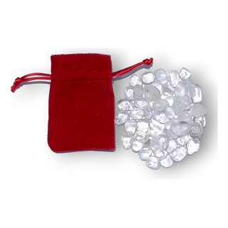 Cuarzos Blanco 100 Gr Incluye Morralito Cuarzos Blanco 100 Gr Incluye Morralito