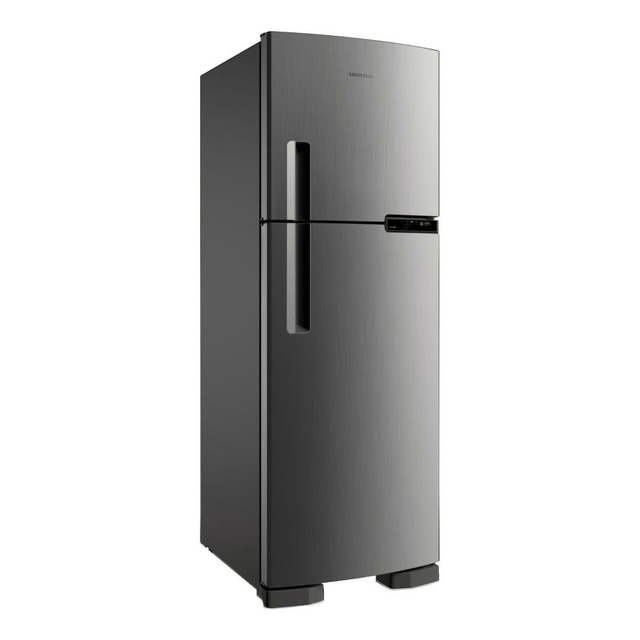 Geladeira Brastemp Frost Free Duplex 375 Litros Cor Inox 127v Geladeira Brastemp Frost Free Duplex 375 Litros Cor Inox 127v