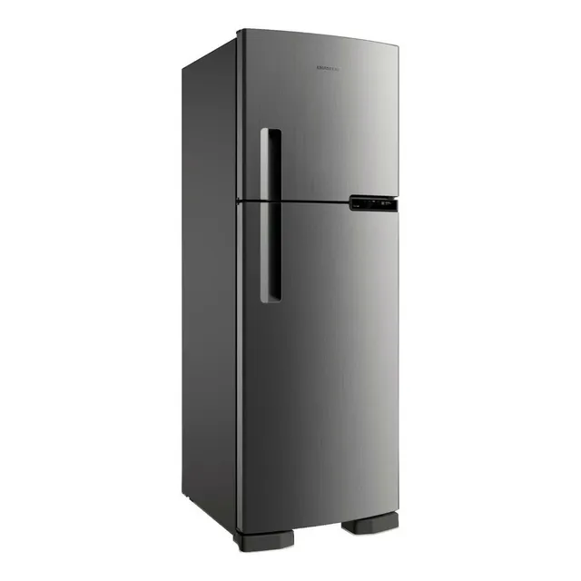 Geladeira Brastemp Frost Free Duplex 375 Litros Cor Inox 127V