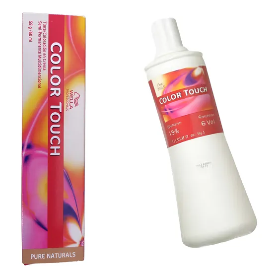 Pack 3 Tintes Color Touch +emulsion Color Touch 13 Vol Litro