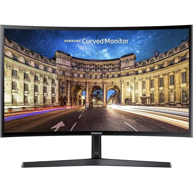 Samsung Lc24f396fhlxzx Monitor Con Panel Curvo 24 Color Negro