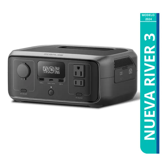 Ecoflow River 3 Ups Estacion Energia Compacta Starlink 600w