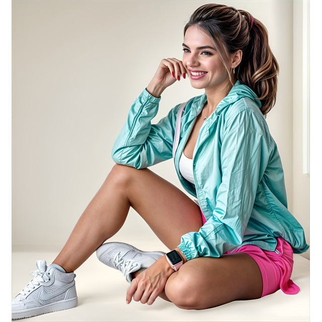 Jaqueta Feminina Iz Corta Vento Ultra Leve Com Capuz 2025