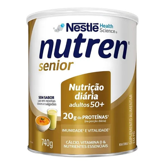 Nutren sênior sem sabor 740g Nestlé