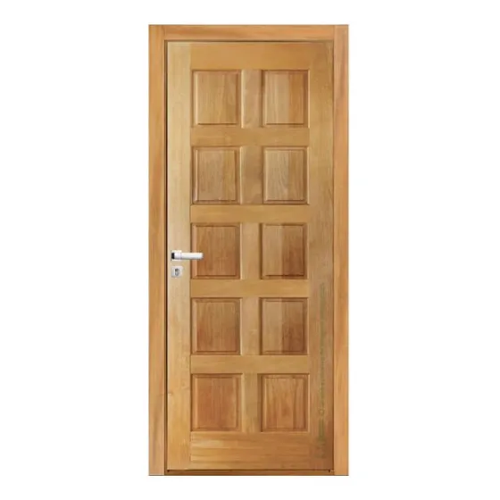 Porta Pv10 Em Madeira Maciça Tauari Mapaf 72cm X 210cm