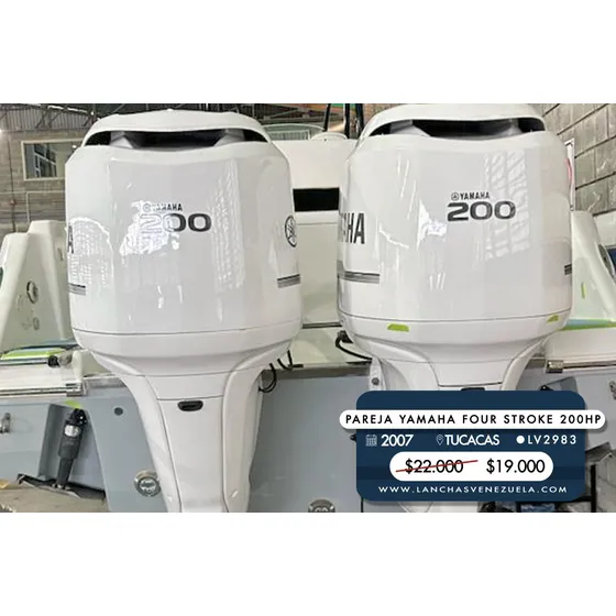 Pareja Yamaha Four Stroke 200hp Lv2983