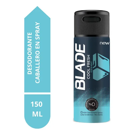 Blade Desodorante En Spray Caballero Ultra Refrescant 150 Ml