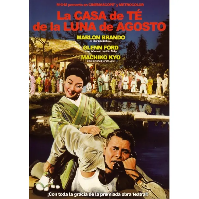 Casa De Chá Do Luar De Agosto (1956) D Mann - Leg Esp