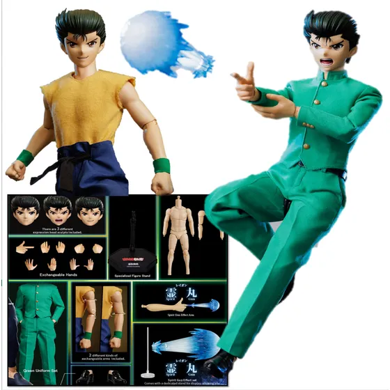 Boneco Yu Yu Hakusho Action Figure Yusuke Urameshi Asmus Toy