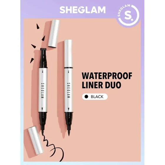 Delineador Dúo De Sheglam A Prueba De Agua Original