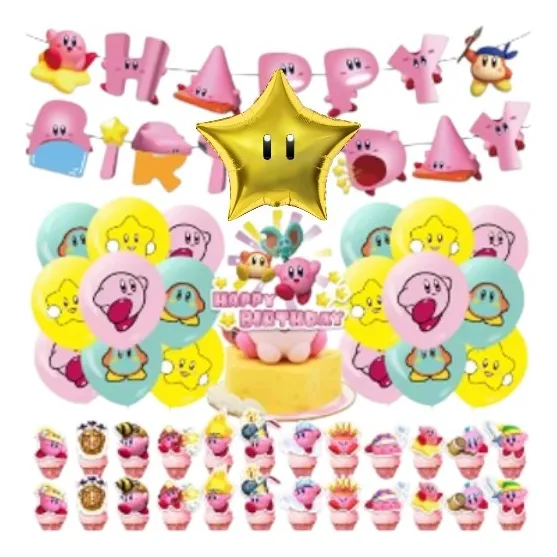 Set Decoración Globos Varios Diseños Infantiles