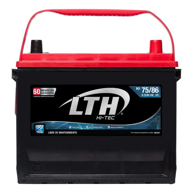 Bateria Lth Hi-tec Saturn Vue 2003 - H-75/86-700