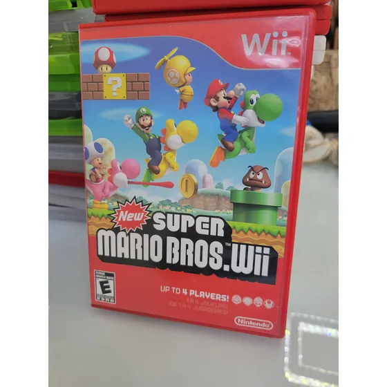 Jogo Super Mario Bros Wii Original Americano 