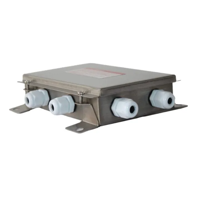 Caja Suma Para 6 Celdas De Acero Inoxidable Marca Noval