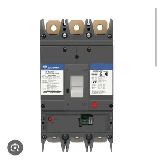 Breakers Ge, Mod: Sgha36at0400, Serie Spectra Rms, 400 Amp