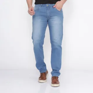Calça Jeans Masculina Tradicional Båsica Casual Moda Luxo Calça Jeans Masculina Tradicional Båsica Casual Moda Luxo