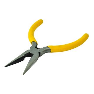 Pinza Bisutería Y Joyería Punta Media Caña Con Resorte 135mm Pinza Bisutería Y Joyería Punta Media Caña Con Resorte 135mm