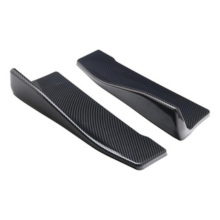 2 Unids Universal Coche Parachoques Trasero Lip Winglets 2 Unids Universal Coche Parachoques Trasero Lip Winglets