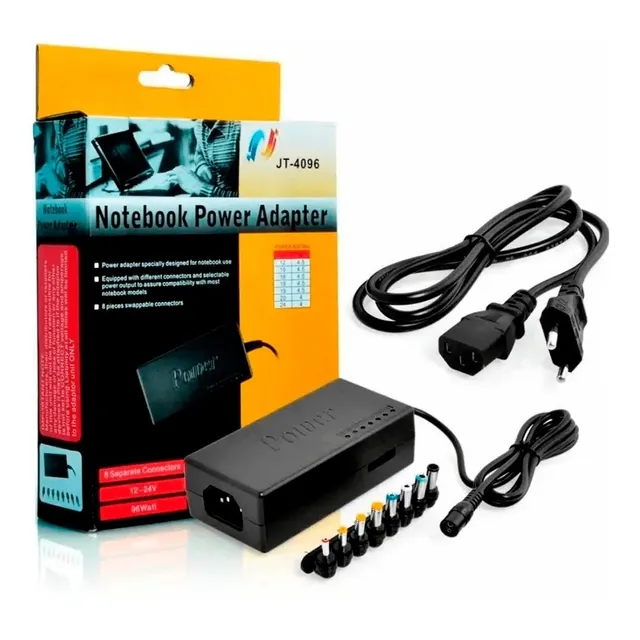 Cargador Notebook Universal Compatible Multipuerto Bde