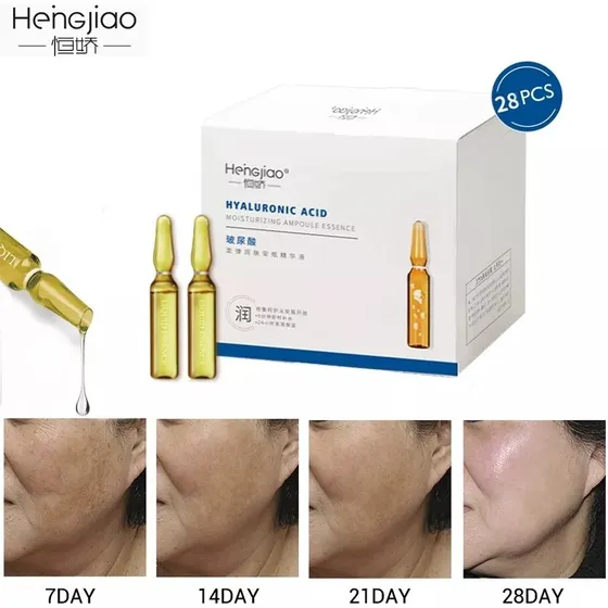 28 Ampolla Ácido Hialurónico Dermapen  Sellada 