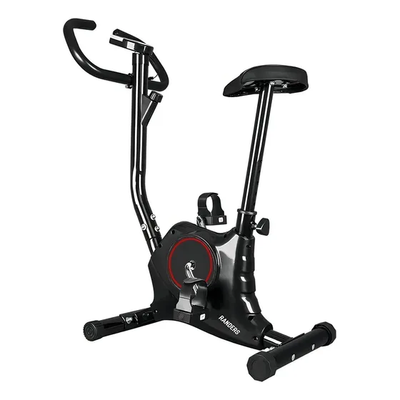 Bicicleta Fija De Entrenamiento Con Pantalla Reforzada