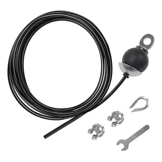 Cable De Polea Ajustable Negro Para Sistema De Gimnasio De 5 Cable De Polea Ajustable Negro Para Sistema De Gimnasio De 5