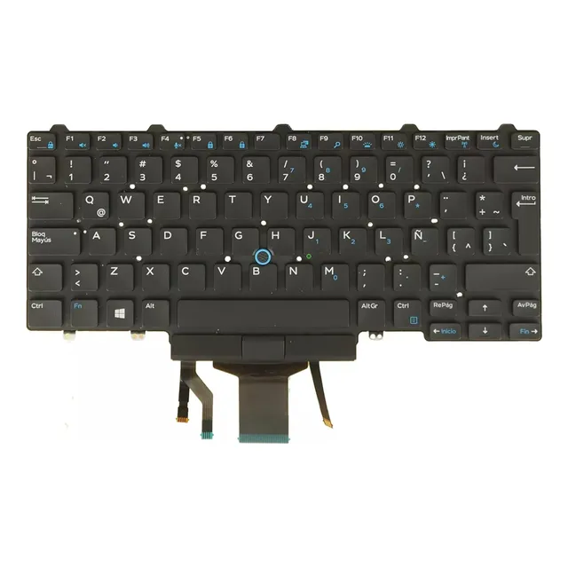 Teclado Dell Latitud E5450 E5470 E7450 E7470 E7480 Español