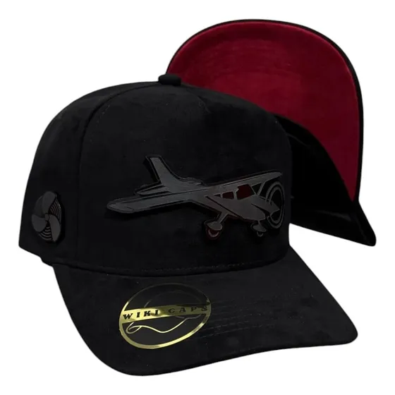 Gorra La Avioneta Cessna Placa Snapback Wiki Caps 1 Broche Ajustable