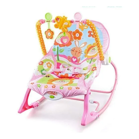Silla mecedora para bebé iBaby Infant to toddler rocker rosa
