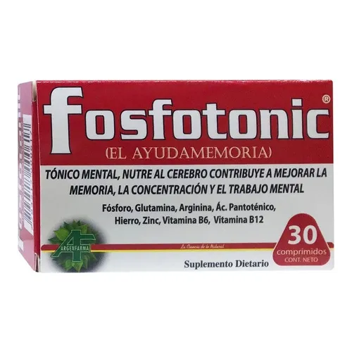 Fosfotonic 30 Comp Mejora Memoria Concentracion Original