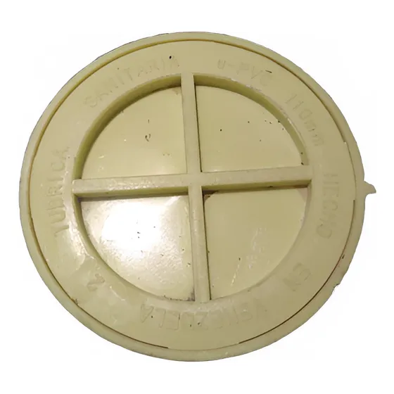 Tapa Registro Pvc Aguas Servidas 4 PLG (110mm) 