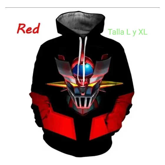 Suéter Con Capucha Mazinger Z