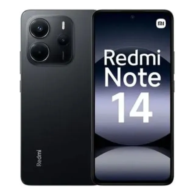 Celular Xiaomi Redmi Note 14 4g 128gb 6gb Ram Cámara 108mpx Color Negro