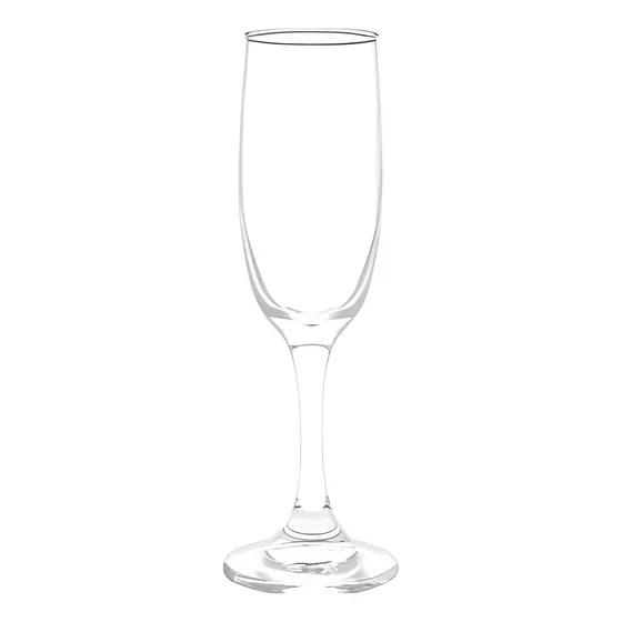 Premier 24 Copas Champaña Champagne Flauta 183 Ml Color Blanco