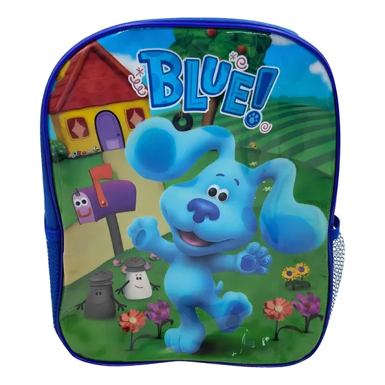 Mochila Las Pistas De Blue 30 X 24 Cm Color Azul