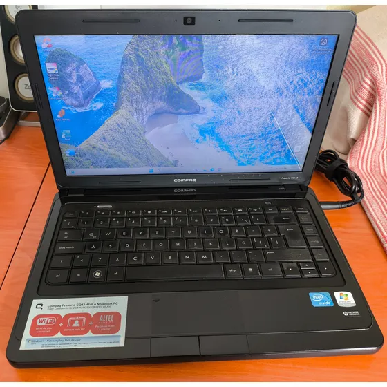 Compaq Presario Cq43 Ssd 256gb, 4gb Ram Ddr3 Y Windows 11