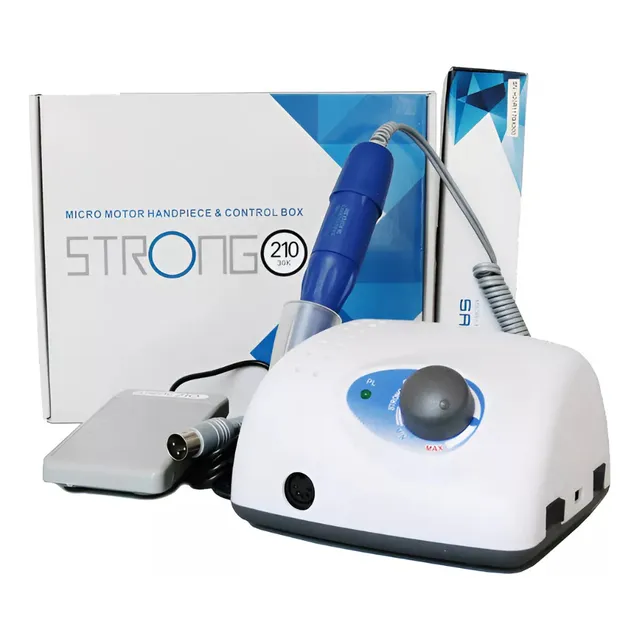 Micro Motor Bivolt Strong 210 Prótese Dentária Manicure