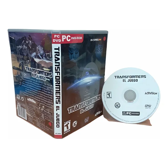 Juego Transformers El Juego Para Pc Dvd En Español