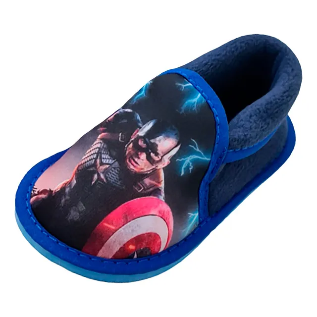 Pantufla Cerrada Infantil Ruffi De Personajes Súper Abrigada
