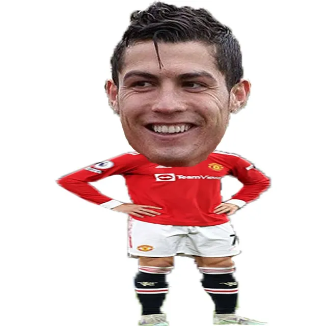 Almohada Con Forma De Cristiano Ronaldo Cr7